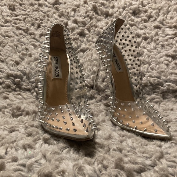 Steve Madden Vala-s Clear - Picture 2 of 9